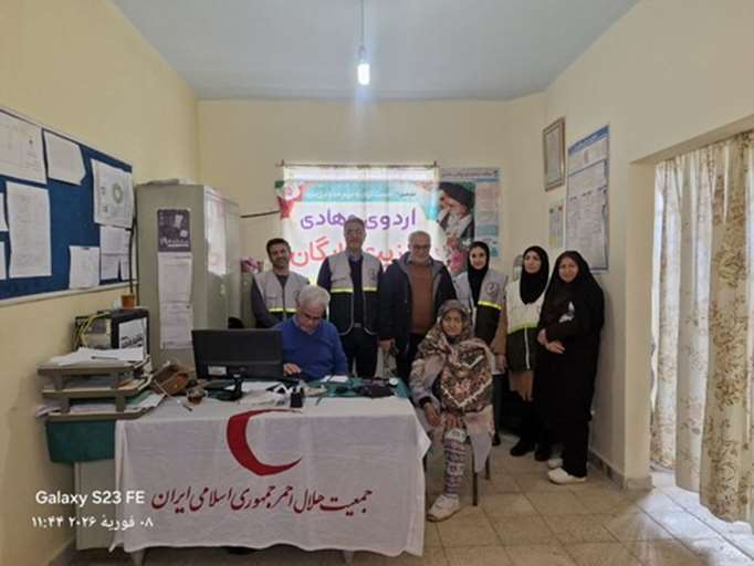 اردوی جهادی بسیج جامعه پزشکی روستای دور افتاده رشوانلو